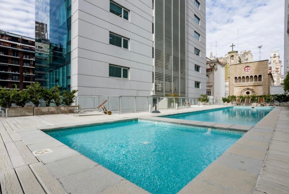 Departamento de 1 dormitorio en Retiro con piscina, jacuzzi y gimnasio
