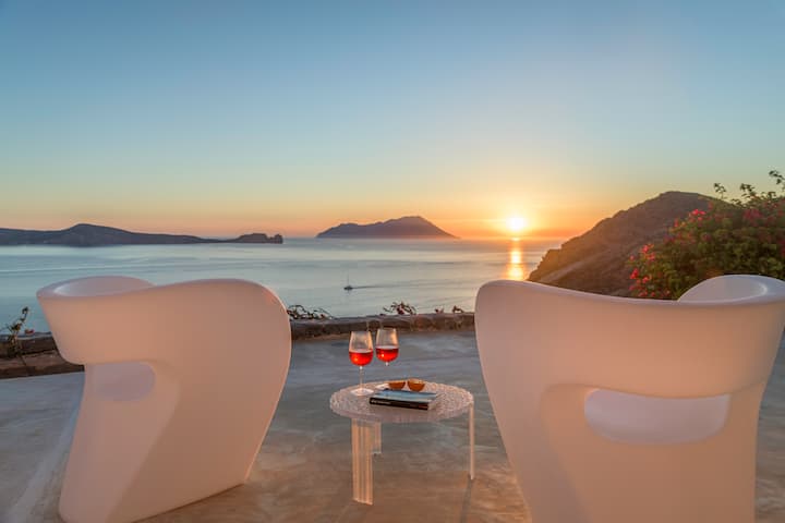 Sunset Flower Villa - Milos