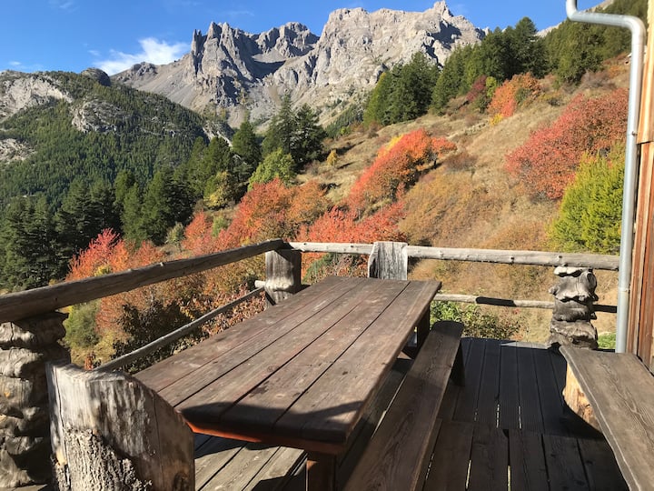 Chalet Dalpage Authentique Vue Imprenable - Pelvoux