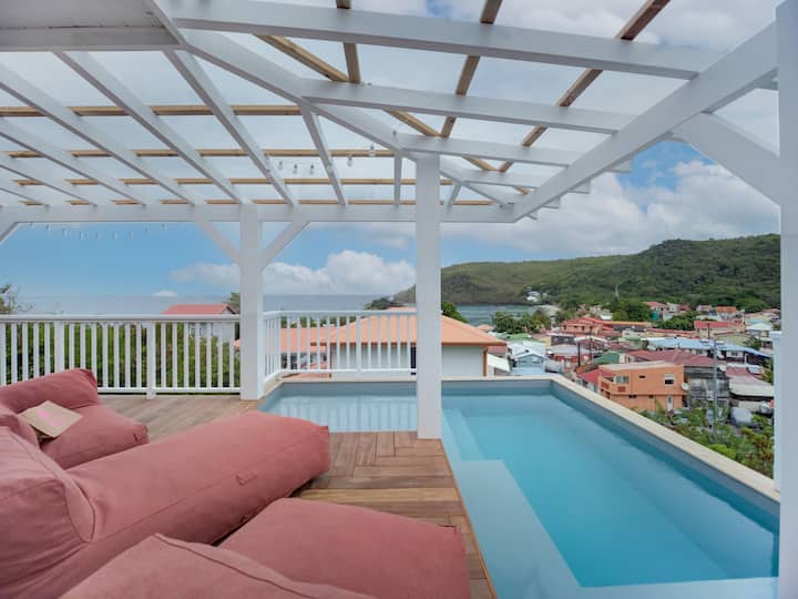 Casarhum972 : Vue Mer 180 Degrés Et Plage à Pieds - Martinique