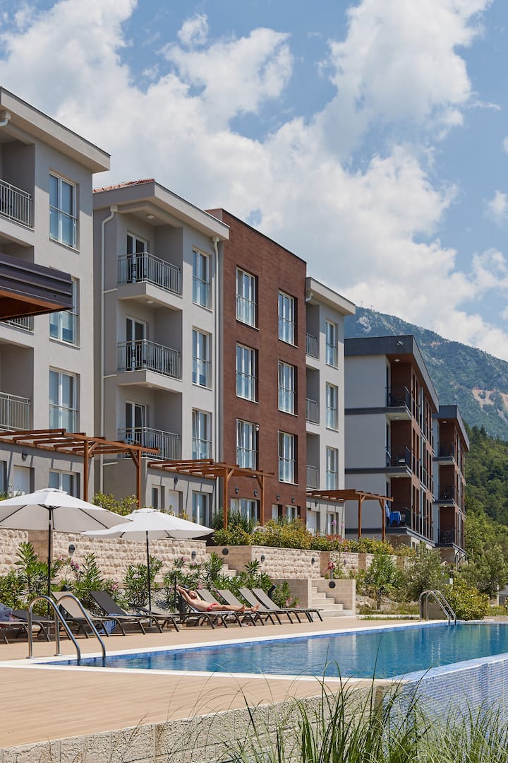 Adriatic Heights Stunning Sea View Studio 7a - Kotor