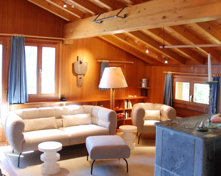 Gemütliche Dachwohnung Mit Abendsonne. - Bettmeralp