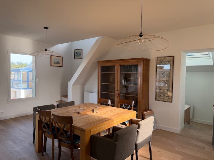 Maison Vue Sur Mer 150 Mètre De La Mer - Jullouville