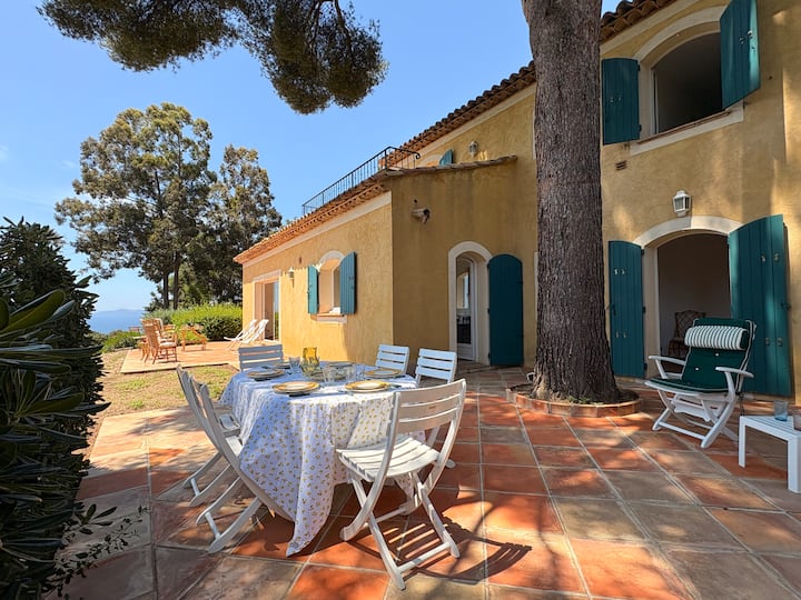 Villa à 150m De La Plage Du Rayol Avec Vue Mer - Rayol-Canadel-sur-Mer