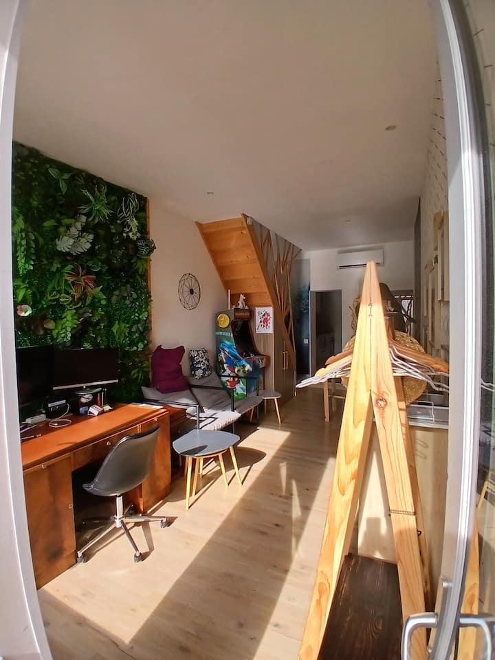 Maison Vue Rhône, Spa, Hammam, Sauna - Saint-Vallier
