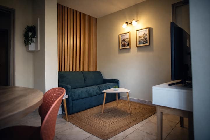 F2 Cosy Rdc Avec Parking Privatif à Granville - Donville-les-Bains