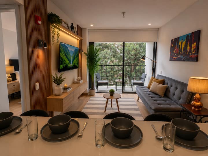 Moderno Depa Con Piscina Y Gym Cerca A Larcomar - Lima