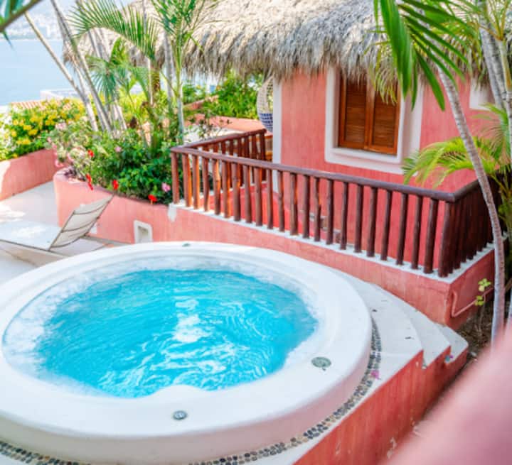 Casa Bonita-vista Bahía-alberca -Jacuzzi-6 Rec - Acapulco