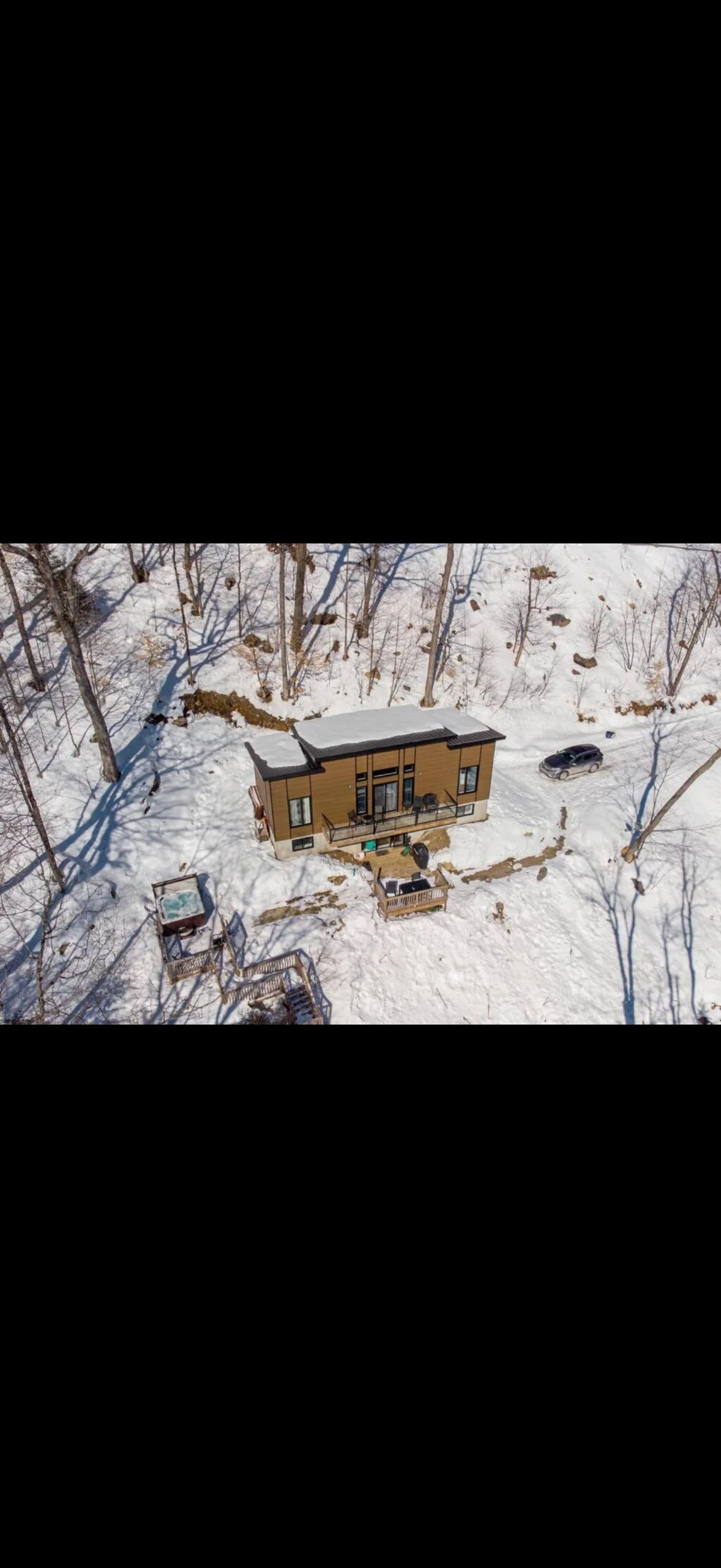 Waterfront Spa Cottage with Fireplace | Le Castor Caché - Lac-Pimbina