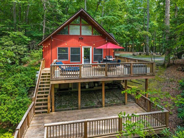 Mountain Views Fire Pit Dog-friendly - Brevard, NC