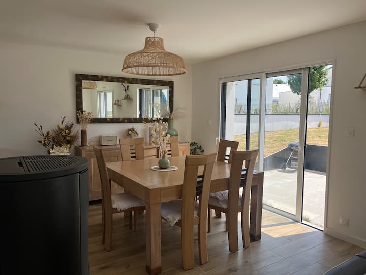 Maison Cosy Avec Jardin, Mer Et Sentiers à Pied - Plonévez-Porzay