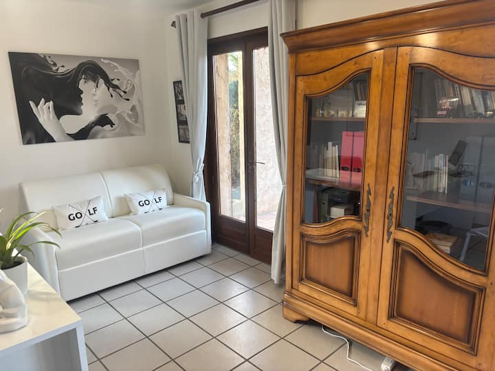 1 cama de 120 x 200 - colchón cómodo - habitación de 16 m²