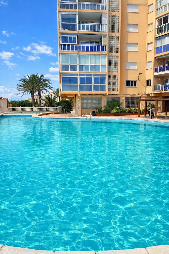 Apartamento En El Perellonet, Vistas Al Mar - El Palmar