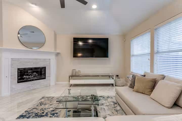 Modern 4br Game House - Near At&t & World Cup - Coppell, TX