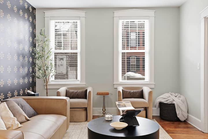 Modern Design + Heritage Townhome + Chef’s Kitchen - Lancaster, PA