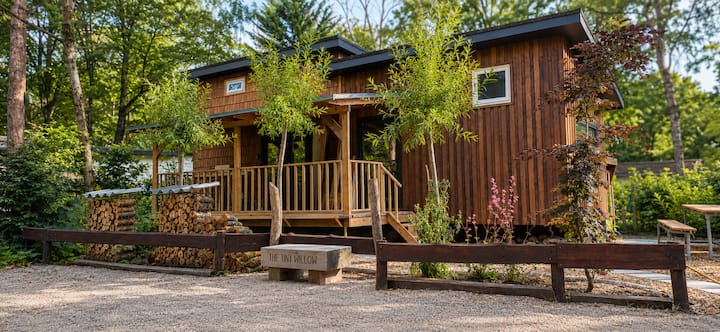 The Tiny Willow | Boutique Tiny House in the woods - Tiny houses for ...