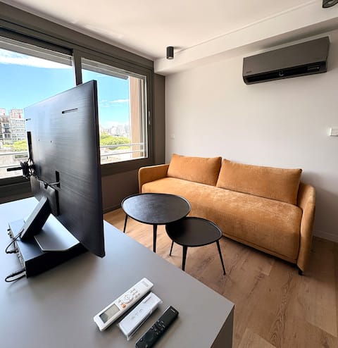 Top Airbnb: Designer Loft with Views | Shopping and Rambla in Montevideo