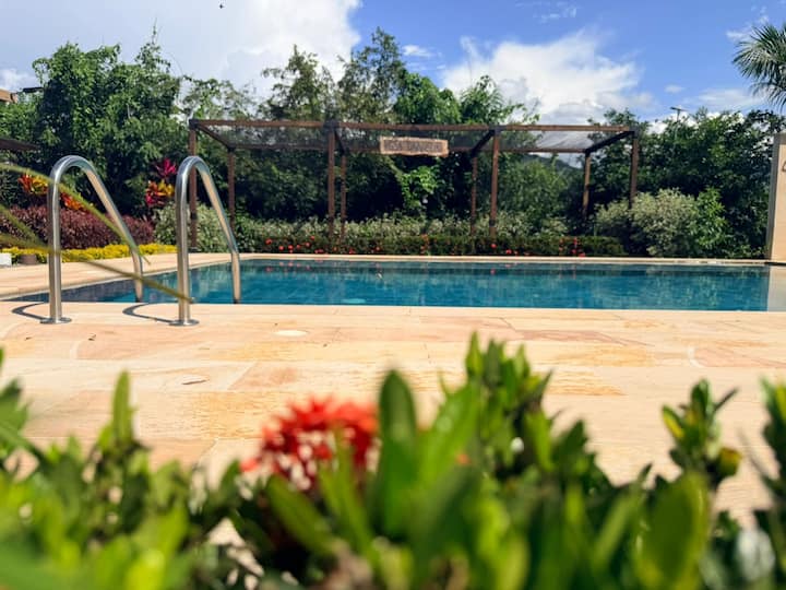 Glamping Romántico En Villeta Con Malla Katamarán - Villeta