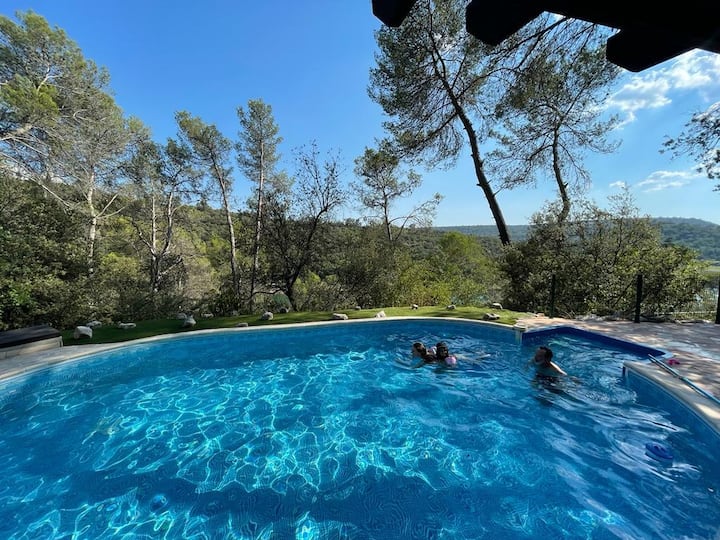 Maison Provençale Au Bord Du Lac De Carces - Carcès