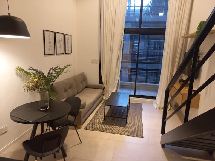 Лофт с балконом в La Boca