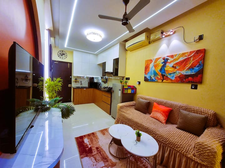 Prime Nest Omr |Designer Apartment | Self Check-in - Chennai Airport (MAA)