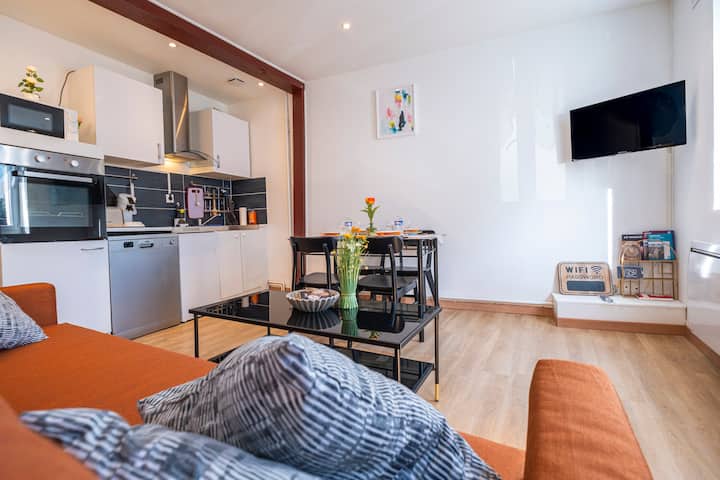 Appartement, Jardin, Parking Gratuit, Proche Métro - Sotteville-lès-Rouen