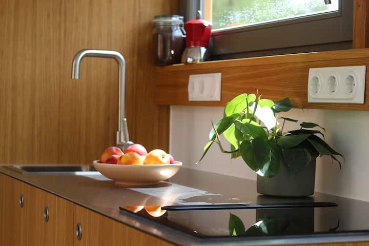 Minimalist Design Cabin Mit See-/ Wiesenzugang - Walsrode
