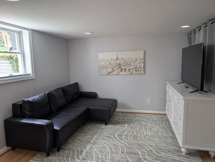 Serene Suburban Studio Basement 1/2 Mi Metro! - Arlington, VA