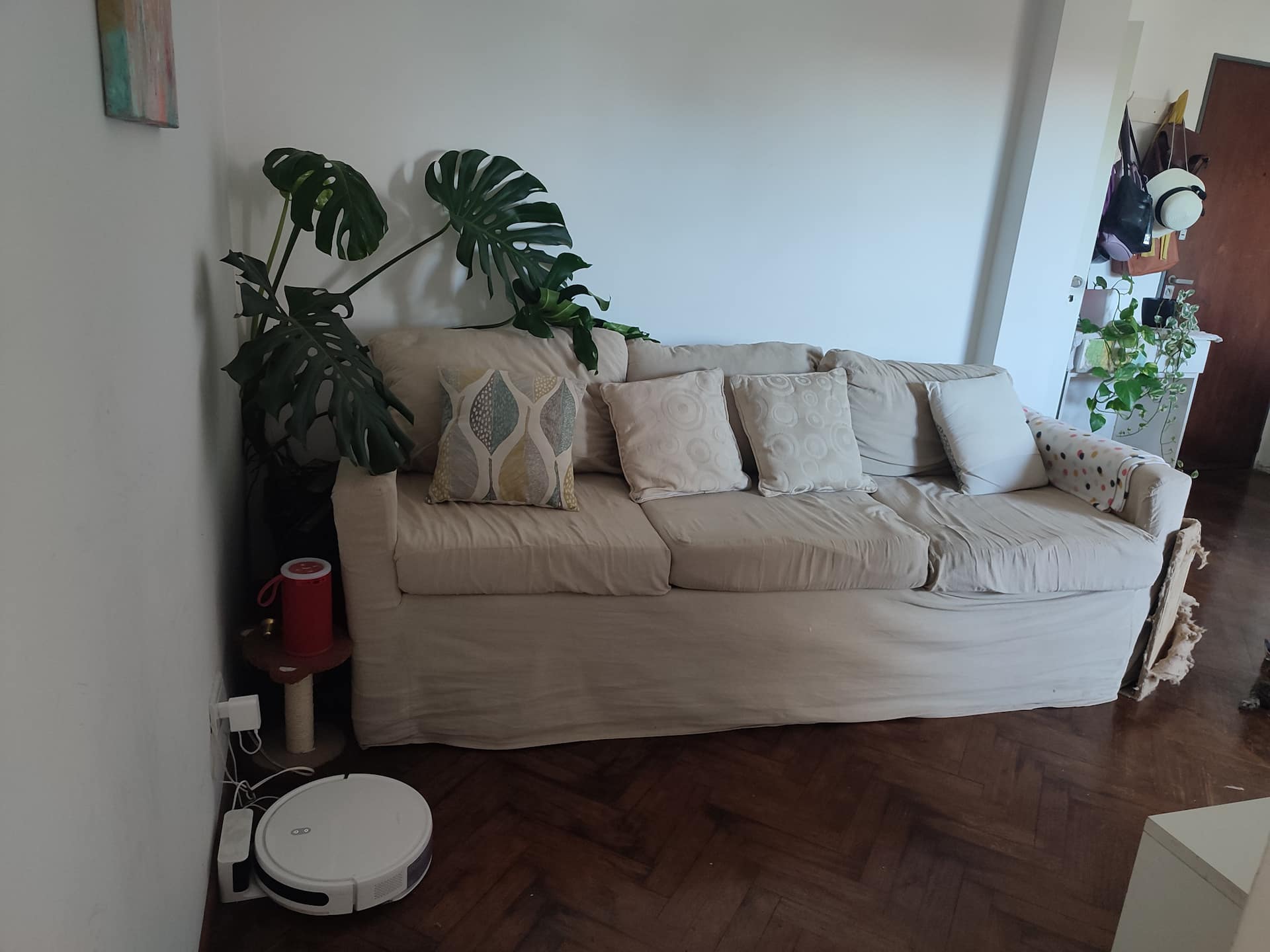 Bright one-bedroom apartment room in Villa Crespo