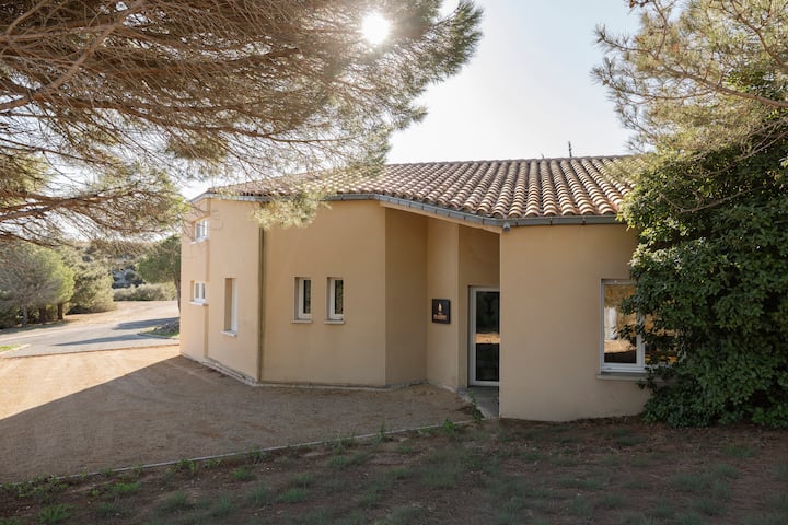 Villa De Charme Aladère 4, 8pers, Domaine Viticole - Sigean