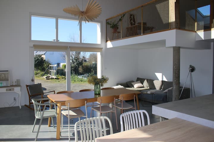 Loft Atypique Neuf Proche Mer + Sauna - Pleubian