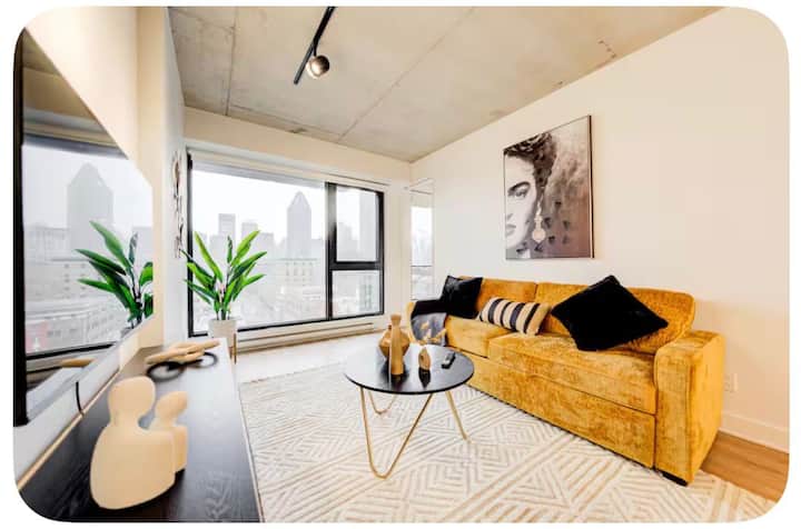 Stylish 1br Downtown Montreal | Walk To Centrebell - Brossard