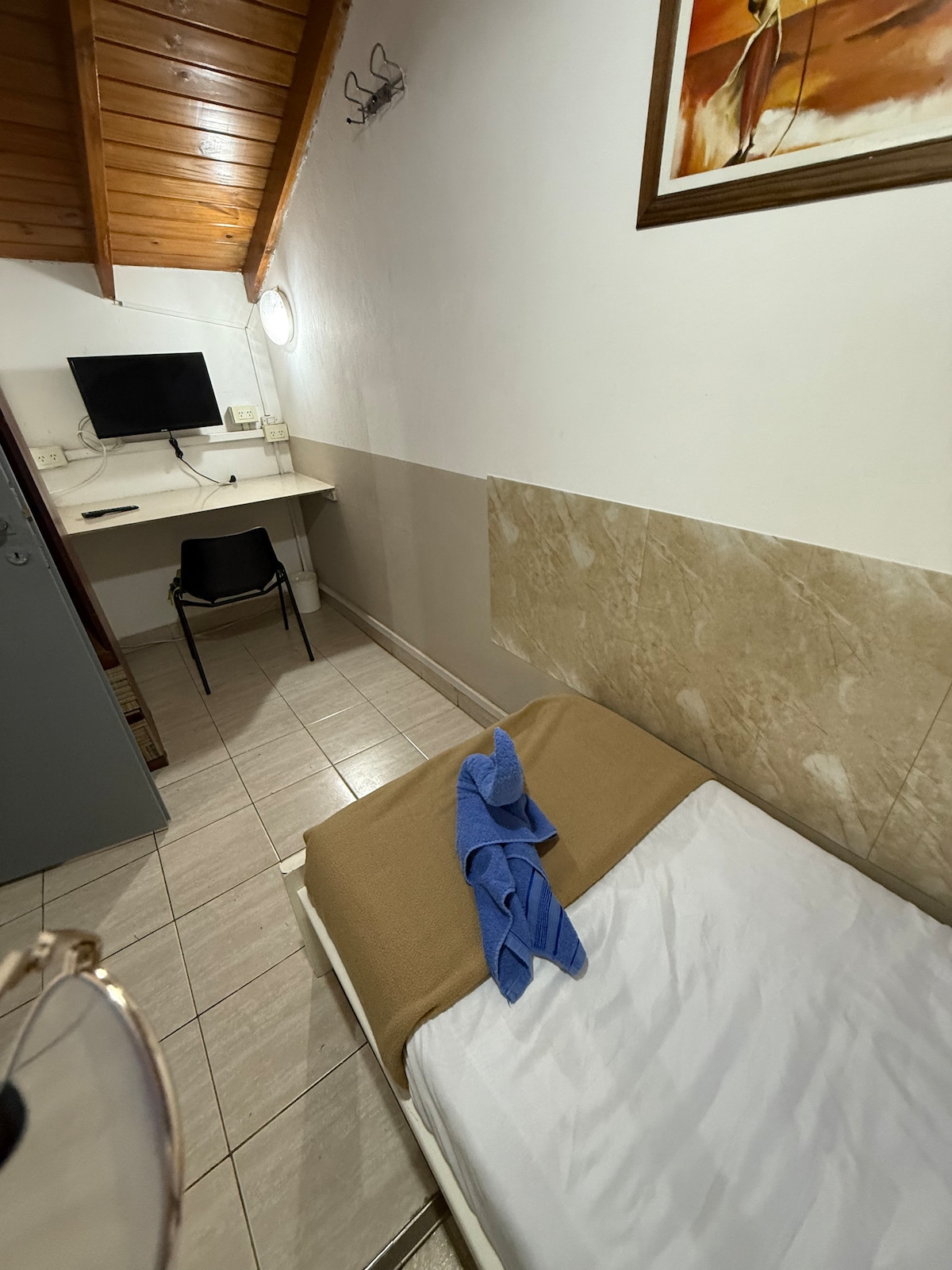 Departamento monoambiente con techo de bovedilla suiza en Buenos Aires