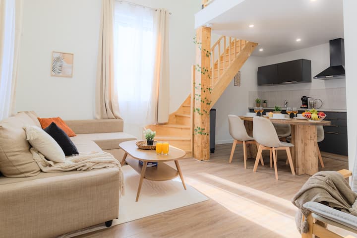 La Dolce Vita • Duplex • Terrasse • 5 Min Du Métro - Montreuil-sur-Mer