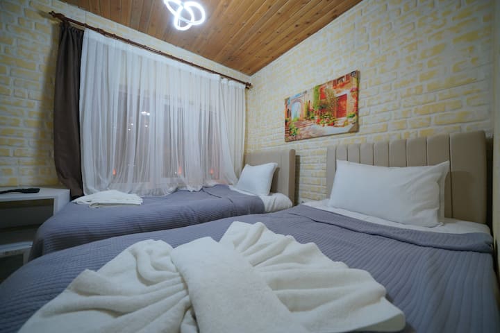 103- Central Stone Cave Twin Room Best Local Vibe - Cappadocia