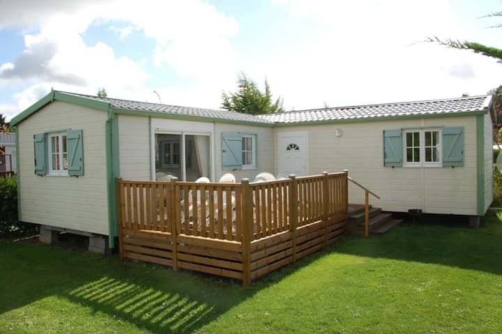 Zecamping 3* Mobil Home 60m² Piscine - Penvénan