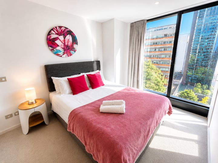 Modern Apt Near Harbour/sky Tower W/ Ac Pool, Gym - Auckland