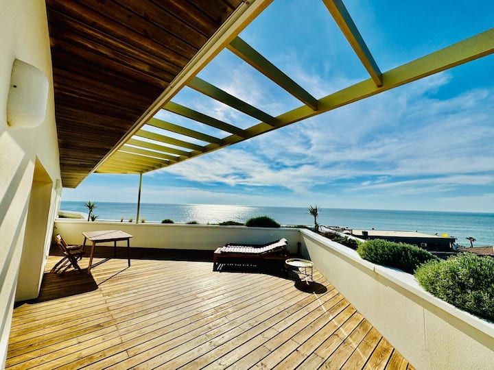Penthouse D'exception Vue Sur Océan - Lacanau