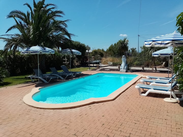 T2 Dans Un Mas Avec Piscine Et Figuiers - Rivesaltes