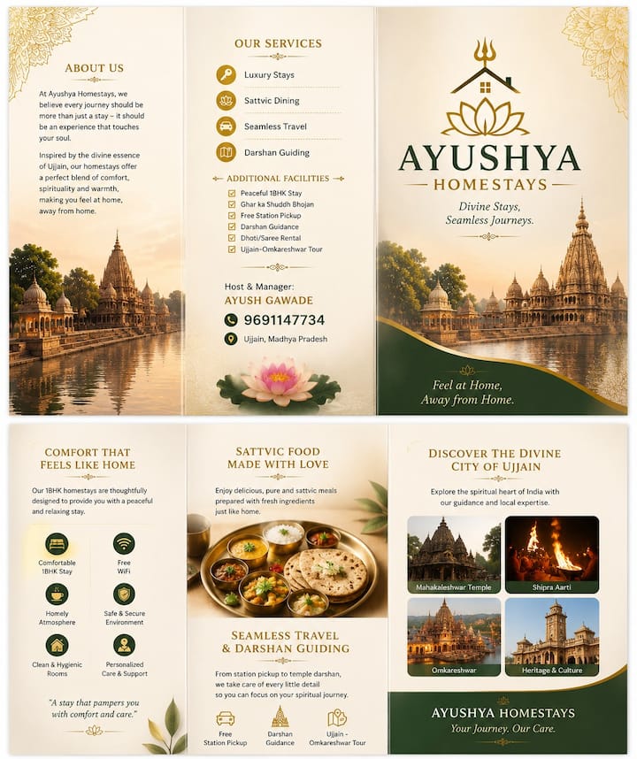 Ayushya Homestay! More Than A Stay, A Divine Stay. - Ujjain