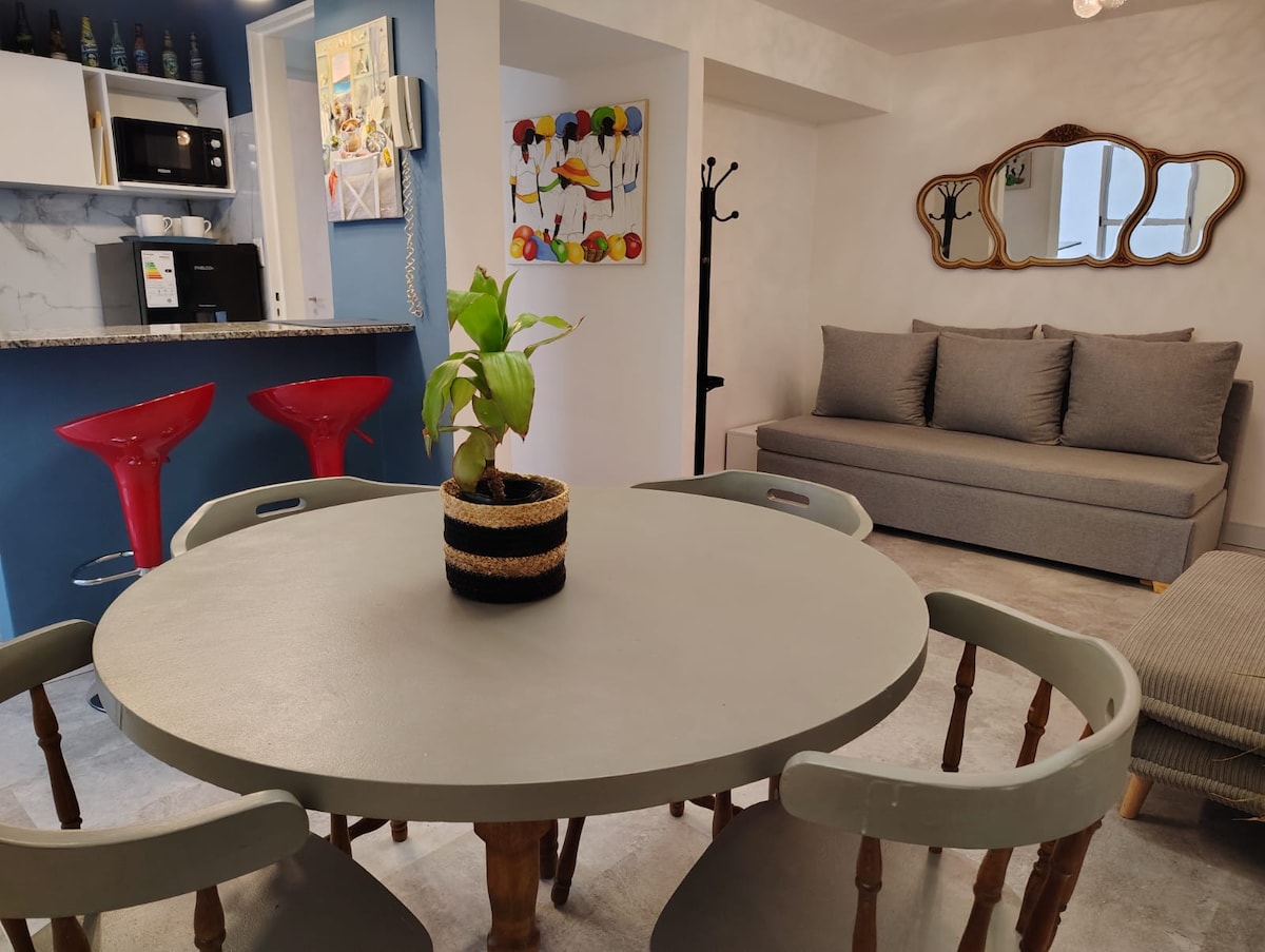 Departamento de 2 ambientes con patio en San Nicolás