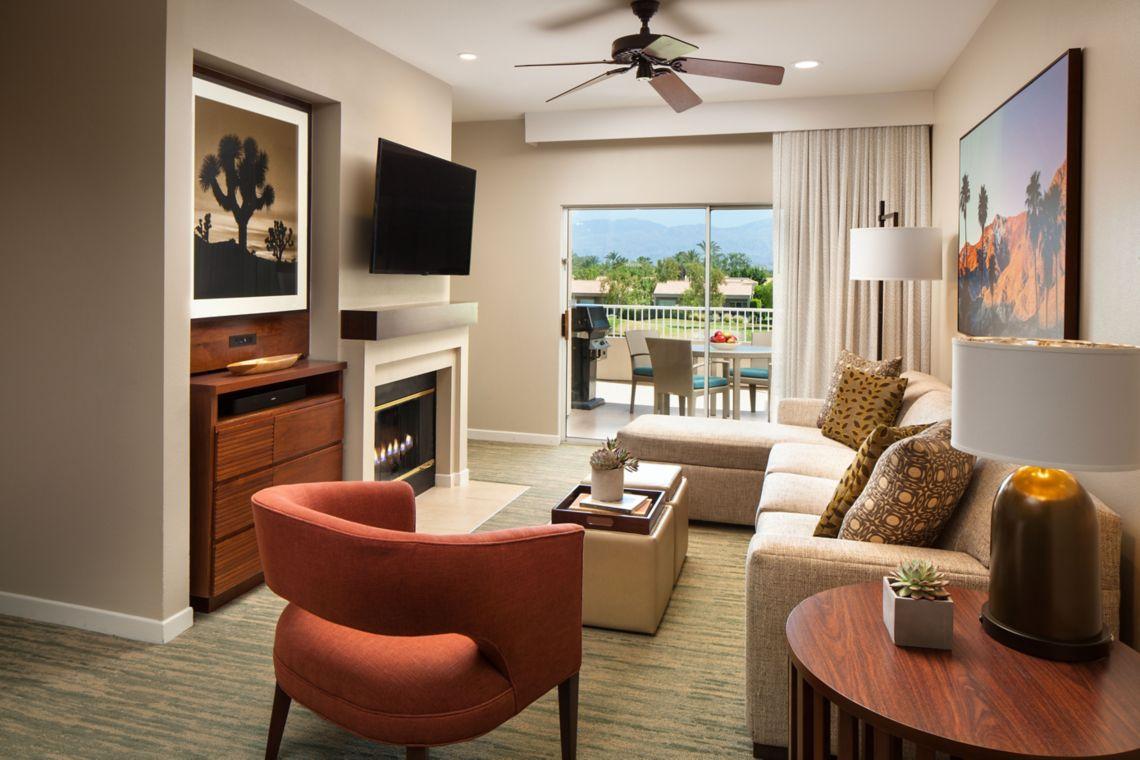 Popular Airbnb listing: 2 Bedroom Villa at Westin Mission Hills Resort in Rancho Mirage