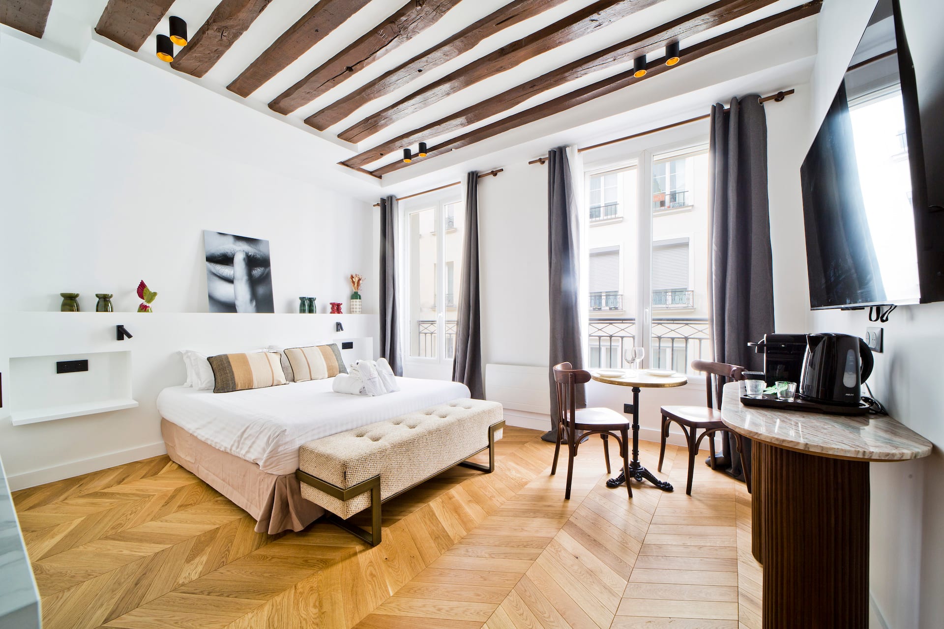 Appartement rénové dans Paris Centre
