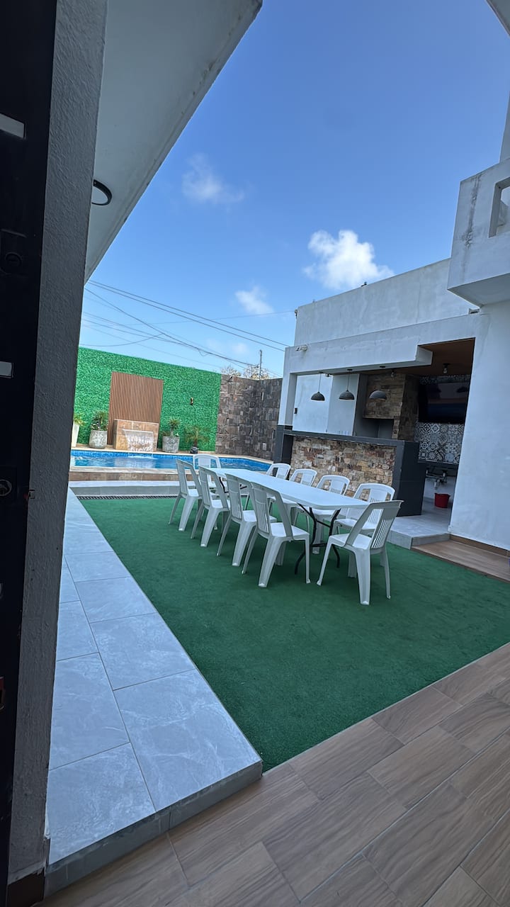 Estancia Capacidad 26 Adultos Con Alberca Y Asador - Tampico