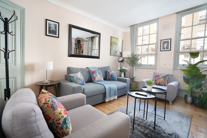 Charming 2br Victorian Home Near Russell Square - Bloomsbury