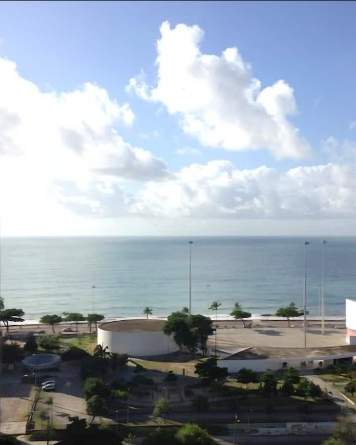 Flat Com Vista Mar No Coração De Boa Viagem - Boa Viagem