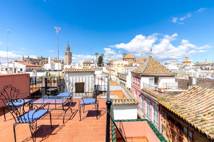 Pimenta 12. 3-bedrooms, Terrace, Santa Cruz - Sevilla