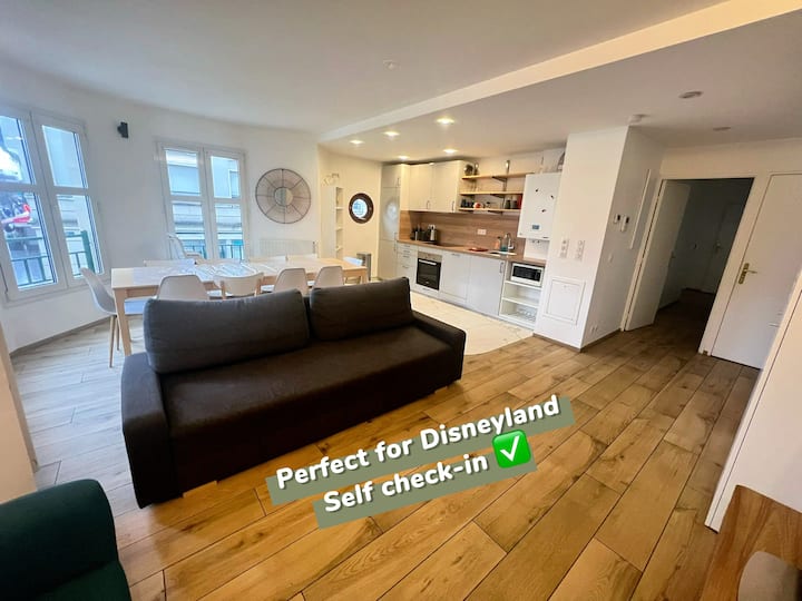Appartement 3 Chambres - 5 Min De Disneyland Paris