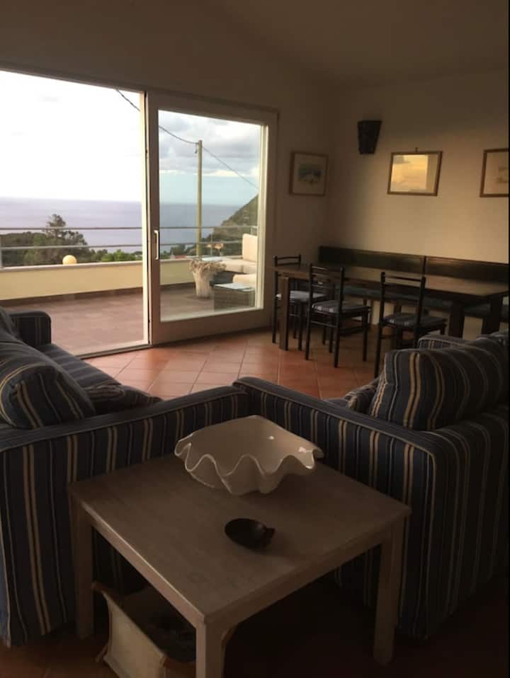 Casa Panoramica Tra Tramonto E Fari Sul Mare - Marciana Marina