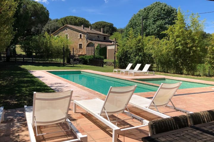 16th-century Stone House With Pool Close To Girona - Girona